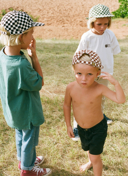 Kids Checkerboard Hat - FIELD TRIP