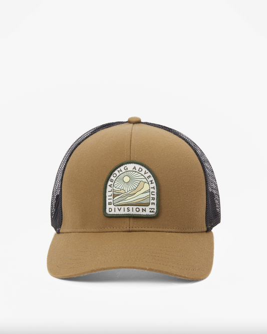 A/Div Walled Trucker Hat - MILITARY